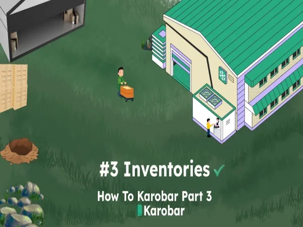How to Use Karobar | Web Version | #3 Inventory (Items & Stock Management)